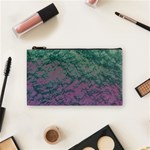 Colorful duotone abstract print Cosmetic Bag (Small) Front