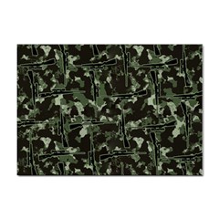 Hunting Motif Camouflage Pattern Print Bk Sticker A4 (10 Pack) by dflcprintsclothing