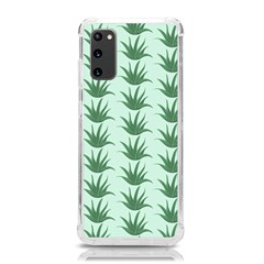 Aloe Plants Pattern Scrapbook Samsung Galaxy S20 6 2 Inch Tpu Uv Case by anzea