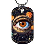 Eye of the Universe (AI) Dog Tag (One Side) Front