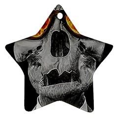 Gothic Elegance, Ironic Dark Art (ai) Star Ornament (two Sides) by dflcprintsclothing