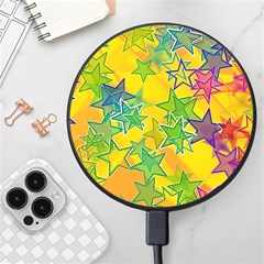 Star Homepage Abstract Wireless Fast Charger(black) by anzea