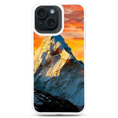 Himalaya Nature Mountain Iphone 15 Plus Tpu Uv Print Case by Bedest