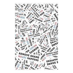 Embrace The Magic Inspirational Phrase Pattern Shower Curtain 48  X 72  (small)  by dflcprintsclothing