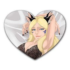 Mouse Pad (heart) by Minx