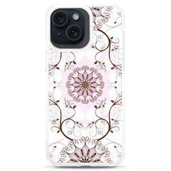 Floral Flora Flower Seamless Pattern Iphone 15 Plus Tpu Uv Print Case by Bedest