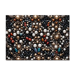 Pearls And Stones Sticker A4 (100 Pack) by dedoma