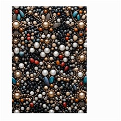 Pearls And Stones Large Garden Flag (two Sides) by dedoma