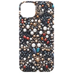 Pearls And Stones Iphone 15 Pro Black Uv Print Pc Hardshell Case by dedoma