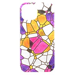 Architecture Glass Abstract Pattern Iphone 15 Plus Black Uv Print Pc Hardshell Case by Bedest