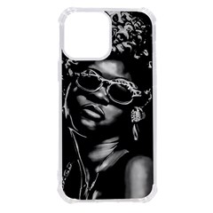 Afro Beauty Woman Portrait (ai+human) Iphone 13 Pro Max Tpu Uv Print Case by dflcprintsclothing