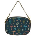 Whimsical Mushrooms pattern Chain Purse (Two Sides) Front