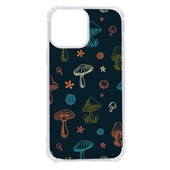 Whimsical Mushrooms Pattern Iphone 13 Pro Max Tpu Uv Print Case by Drawde