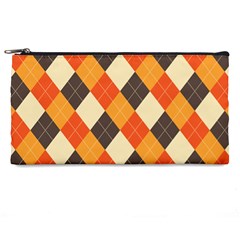 Halloween Argyle Pattern  Pencil Case by Safari