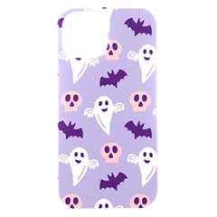 Boo Crew Halloween Season Iphone 15 Black Uv Print Pc Hardshell Case by Safari