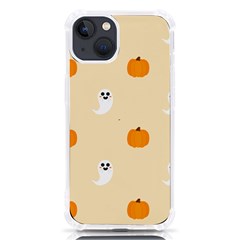 Pumpkin And Boo Crew Halloween  Iphone 13 Tpu Uv Print Case by Safari