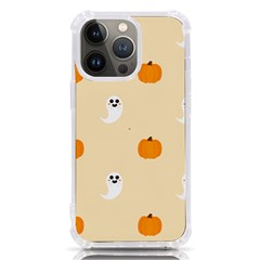 Pumpkin And Boo Crew Halloween  Iphone 13 Pro Tpu Uv Print Case by Safari