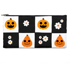 Seamless Halloween Pattern With Smiling Pumpkin 20240926 161714 0000 Pencil Case by Safari