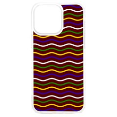 Multicolor Wave Pattern Iphone 15 Plus Tpu Uv Print Case by ytdream