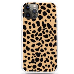 Leopard Skin Pattern Iphone 12 Pro Max Tpu Uv Print Case by Bedest