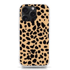 Leopard Skin Pattern Iphone 15 Pro Tpu Uv Print Case by Bedest