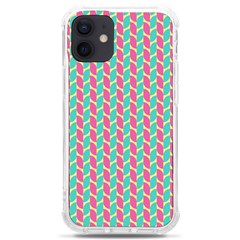 Yellow Blue Pattern Iphone 12 Mini Tpu Uv Print Case	 by ytdream