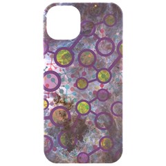 Abstract Molecular Space Art Iphone 15 Pro Black Uv Print Pc Hardshell Case by ExtraAwesomeSauce