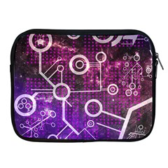 Cosmic Network Geometric Art Apple Ipad 2/3/4 Zipper Cases by ExtraAwesomeSauce