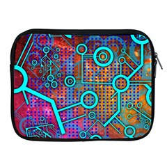 Abstract Tech Galaxy Design Apple Ipad 2/3/4 Zipper Cases by ExtraAwesomeSauce