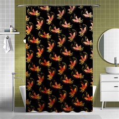 Regal Eagle Pattern Shower Curtain 48  X 72  (small)  by ExtraAwesomeSauce