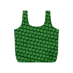 St  Patrick s Day Clovers Full Print Recycle Bag (s) by ExtraAwesomeSauce