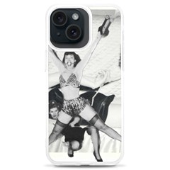 Betty Page Bdsm Iphone 15 Plus Tpu Uv Print Case by CherleyTemples