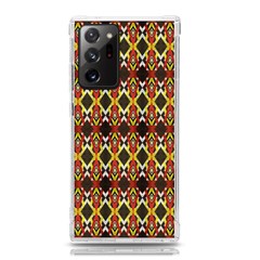 Colorful Geometric Pattern Design Samsung Galaxy Note 20 Ultra Tpu Uv Case by ExtraAwesomeSauce