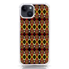 Colorful Geometric Pattern Design Iphone 14 Tpu Uv Print Case by ExtraAwesomeSauce