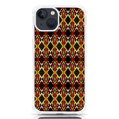 Colorful Geometric Pattern Design Iphone 13 Tpu Uv Print Case by ExtraAwesomeSauce