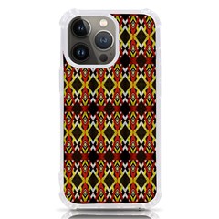 Colorful Geometric Pattern Design Iphone 13 Pro Tpu Uv Print Case by ExtraAwesomeSauce