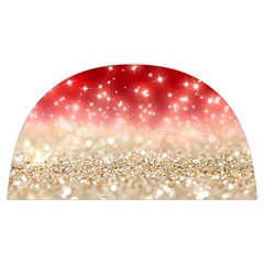 Abstract, Christmas, Glittery, Gold, Red Anti Scalding Pot Cap by kyorashop23