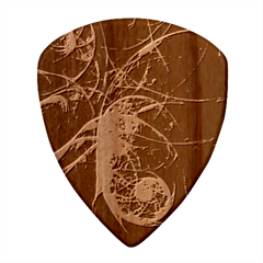 Falupadupe Wood Guitar Pick (set Of 10) by geonetique