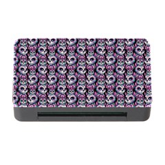 Sugar Skull Cat Pattern Memory Card Reader With Cf by ExtraAwesomeSauce