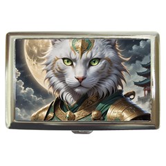 Epic Armored Cat Warrior Cigarette Money Case by ExtraAwesomeSauce