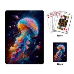 Cosmic Jellyfish Artwork Playing Cards Single Design (rectangle) by ExtraAwesomeSauce