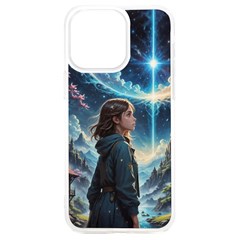 Enchanting Fantasy Night Sky Scene Iphone 15 Plus Tpu Uv Print Case by ExtraAwesomeSauce