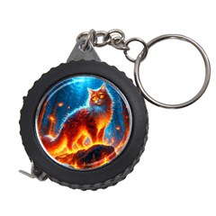 Enchanted Fire Feline Measuring Tape by ExtraAwesomeSauce