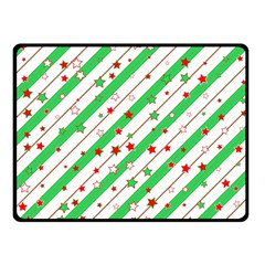 Christmas Paper Stars Pattern Texture Background Colorful Colors Seamless Fleece Blanket (small) by Ket1n9