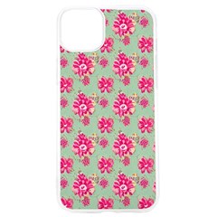 Retro 1880s Flowers Pattern 11 Iphone 15 Pro Tpu Uv Print Case by violetheavensky