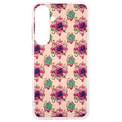 Retro 1880s Flowers Pattern 10 Samsung Galaxy S24 Ultra 6 9 Inch Tpu Uv Case by violetheavensky