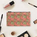 Retro 1880s Flowers Pattern 12 Cosmetic Bag (Small) Front