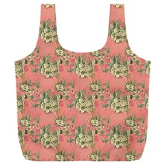 Retro 1880s Flowers Pattern 12 Full Print Recycle Bag (xxxl) by violetheavensky