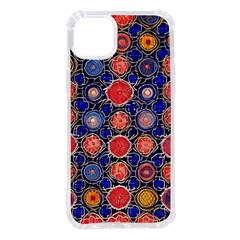 Retro Geometric Shapes And Flowers 3 Iphone 14 Plus Tpu Uv Print Case by violetheavensky