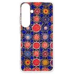 Retro Geometric Shapes And Flowers 3 Samsung Galaxy S24 Ultra 6 9 Inch Tpu Uv Case by violetheavensky